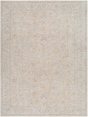 Avant Garde AVT-2382 9' x 12'2" Machine Woven Rug AVT2382-9122  Charcoal, Light Slate, Cream, Light Brown, Dark Blue, Olive Surya