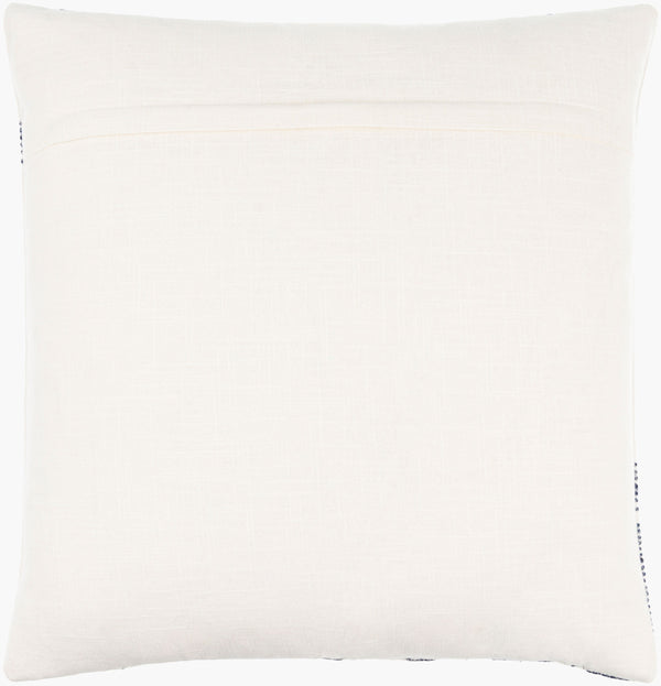 Surya Alvarez 18" Cotton Accent Pillow - Exotic Global Style With Intricate Design For Unique Home Decor Ivory Cotton,Cotton Avz001-1818p