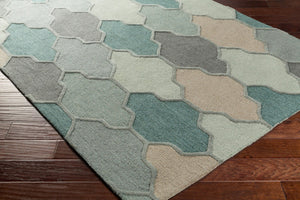 Livabliss Pollack Hand-tufted Wool Area Rug Country Cottage Style for Bedroom or Entryway AWAH2036-36RD