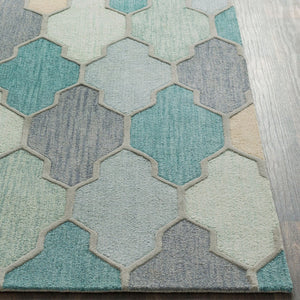 Livabliss Pollack Hand-tufted Wool Area Rug Country Cottage Style for Bedroom or Entryway AWAH2036-36RD