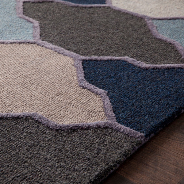 Surya Pollack 8' X 8' Handmade Wool Rug - Rustic Charm, Cozy Vibes, Durable Medium Pile, Spot Clean Only  Wool Awah2042-6rd