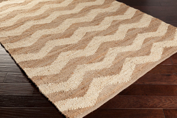 Surya Portico 2'3" X 10' Handmade Jute Rug - Elegant Global Design For Eclectic Home Decor Charm! Beige Jute Awar5016-238