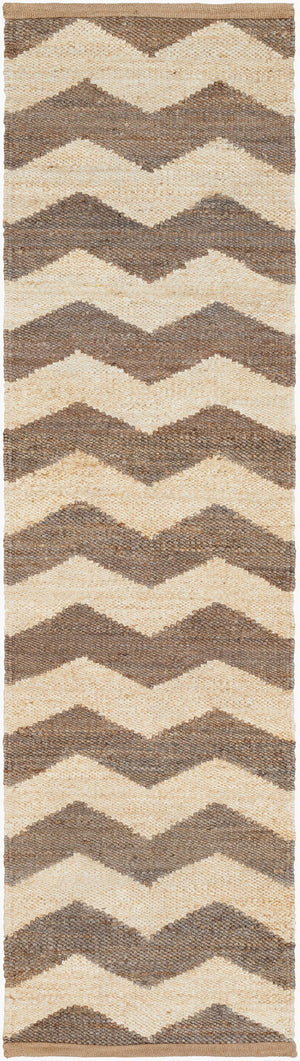 Surya Portico 2'3" X 10' Handmade Jute Rug - Elegant Global Design For Eclectic Home Decor Charm! Wheat Jute Awar5017-238
