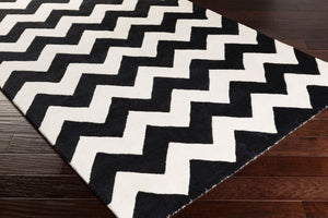 Surya Transit Awat-2036 8' X 8' Hand-tufted Wool Rug - Modern Decor With Medium Pile, Spot Clean Only Cream Wool Awat2036-8rd