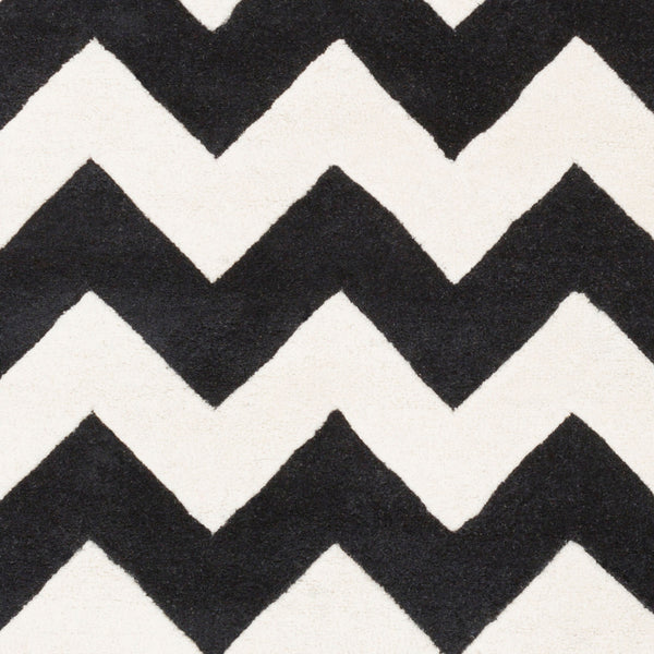 Surya Transit Awat-2036 8' X 8' Hand-tufted Wool Rug - Modern Decor With Medium Pile, Spot Clean Only Cream Wool Awat2036-8rd