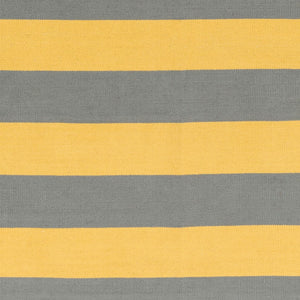 Surya City Park Awcp-3061 2'6" X 10' Handmade Cotton Rug - Modern Decor, Durable, No Pile, Spot Clean Only! Mustard Cotton Awcp3061-2612