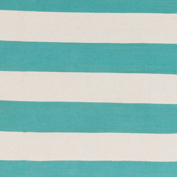 Surya City Park Awcp-3061 2'6" X 10' Handmade Cotton Rug - Modern Decor, Durable, No Pile, Spot Clean Only! Aqua Cotton Awcp3067-2612