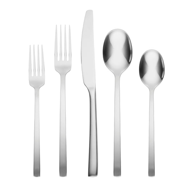 Lenox Cambridge Beacon Satin Mirror 20-Piece Flatware Set NO COLOR METAL 403320CKWS12