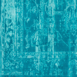 Surya Elegant Awet-3073 6' X 6' Handmade Rug - Timeless Design, Durable Comfort, Perfect For Any Space Aqua Cotton,Polyester Awet3073-6rd