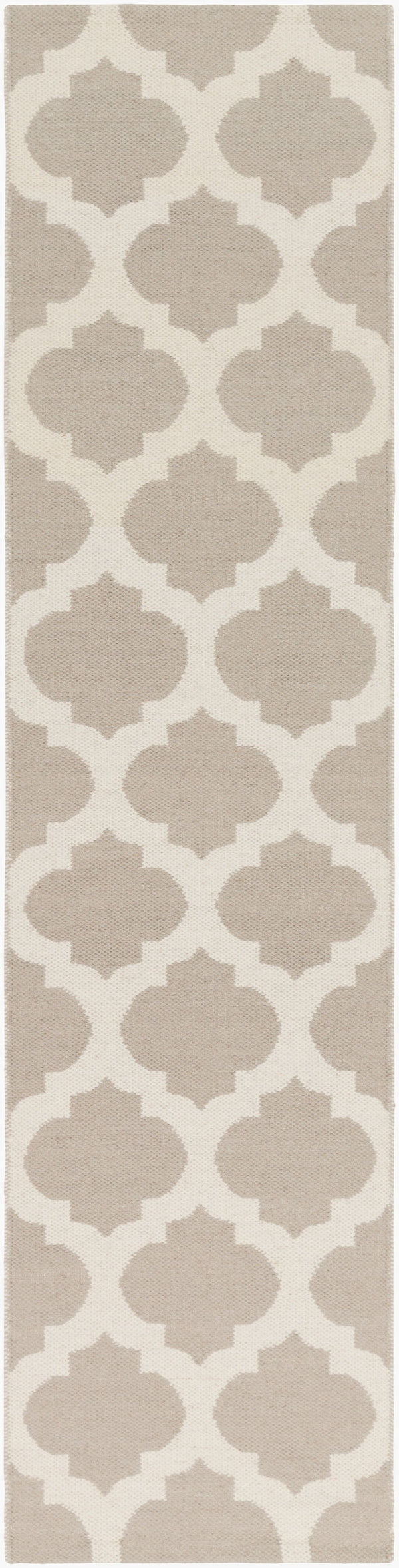 Surya Faithful 2' X 8' Handmade Wool Rug - Modern Low Pile Design For Durable, Charming Home Decor  Wool Awfai9092-28
