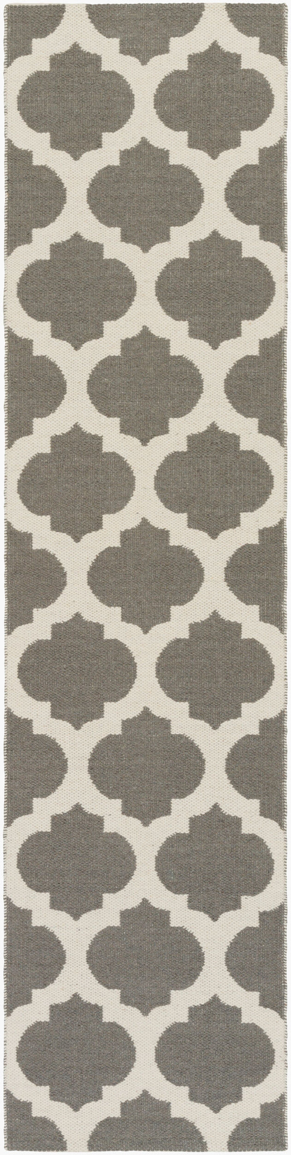 Surya Faithful 2' X 8' Handmade Wool Rug - Modern Low Pile Design For Durable, Charming Home Decor  Wool Awfai9116-28