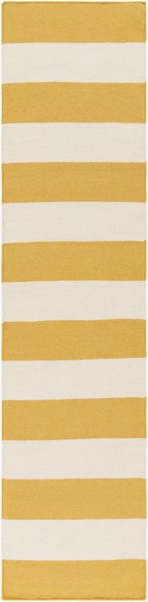 Surya Faithful 2' X 8' Handmade Wool Rug - Modern Low Pile Design For Durable, Charming Home Decor  Wool Awfai9118-28