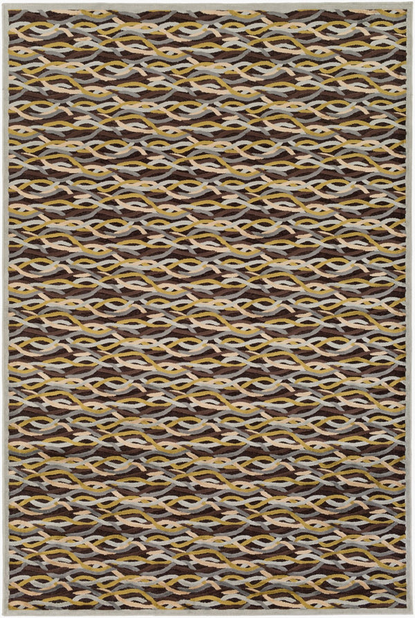 Surya Brazil 5'2" X 7'6" Handmade Modern Rug - Durable Viscose & Chenille-polyester For Timeless Elegance  Viscose,Chenille,Polyester Awfz7100-5276