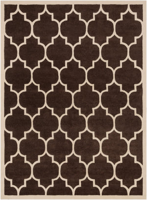 Surya Transit Awhe-2014 2'3" X 8' Hand-tufted Wool Rug - Modern Decor, Medium Pile, Affordable Luxury Black Wool Awhe2014-913