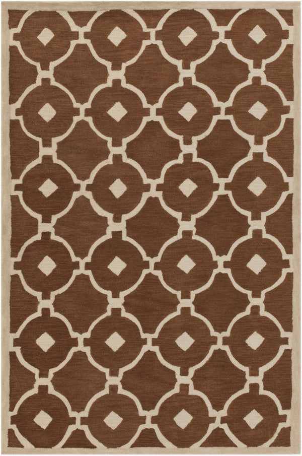 Surya Holden Hand Tufted Acrylic Accent Rug Geometric Modern Design for Entryway or Bedroom AWHL1086-23