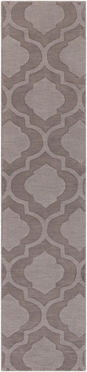 Surya Central Park Awhp-4000 Handmade 2'3" X 12' Wool Rug - Modern Decor With Timeless Elegance & Quality Beige Wool Awhp4009-2310