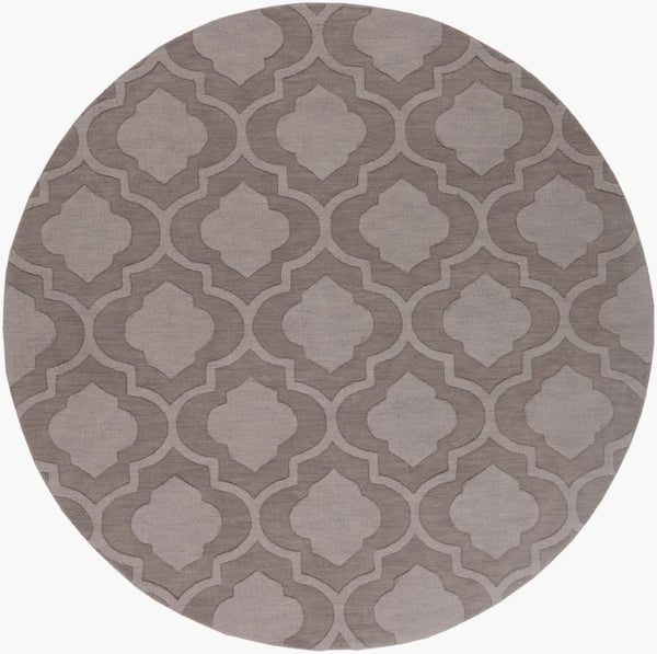 Surya Central Park Awhp-4000 Handmade 2'3" X 12' Wool Rug - Modern Decor With Timeless Elegance & Quality Charcoal Wool Awhp4009-79rd