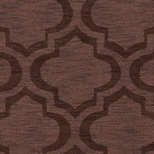 Surya Central Park Awhp-4000 Handmade 2'3" X 12' Wool Rug - Modern Decor With Timeless Elegance & Quality Dark Brown Wool Awhp4014-79rd