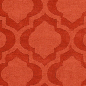 Surya Central Park Hand-loomed Wool Area Rug Square Contemporary Living Room Accent AWHP4015-6RD