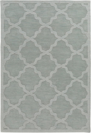 Surya Central Park Awhp-4000 Handmade 2'3" X 12' Wool Rug - Modern Decor With Timeless Elegance & Quality Gray Wool Awhp4017-2314