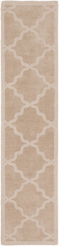 Surya Central Park Awhp-4000 Handmade 2'3" X 12' Wool Rug - Modern Decor With Timeless Elegance & Quality Brown Wool Awhp4020-238