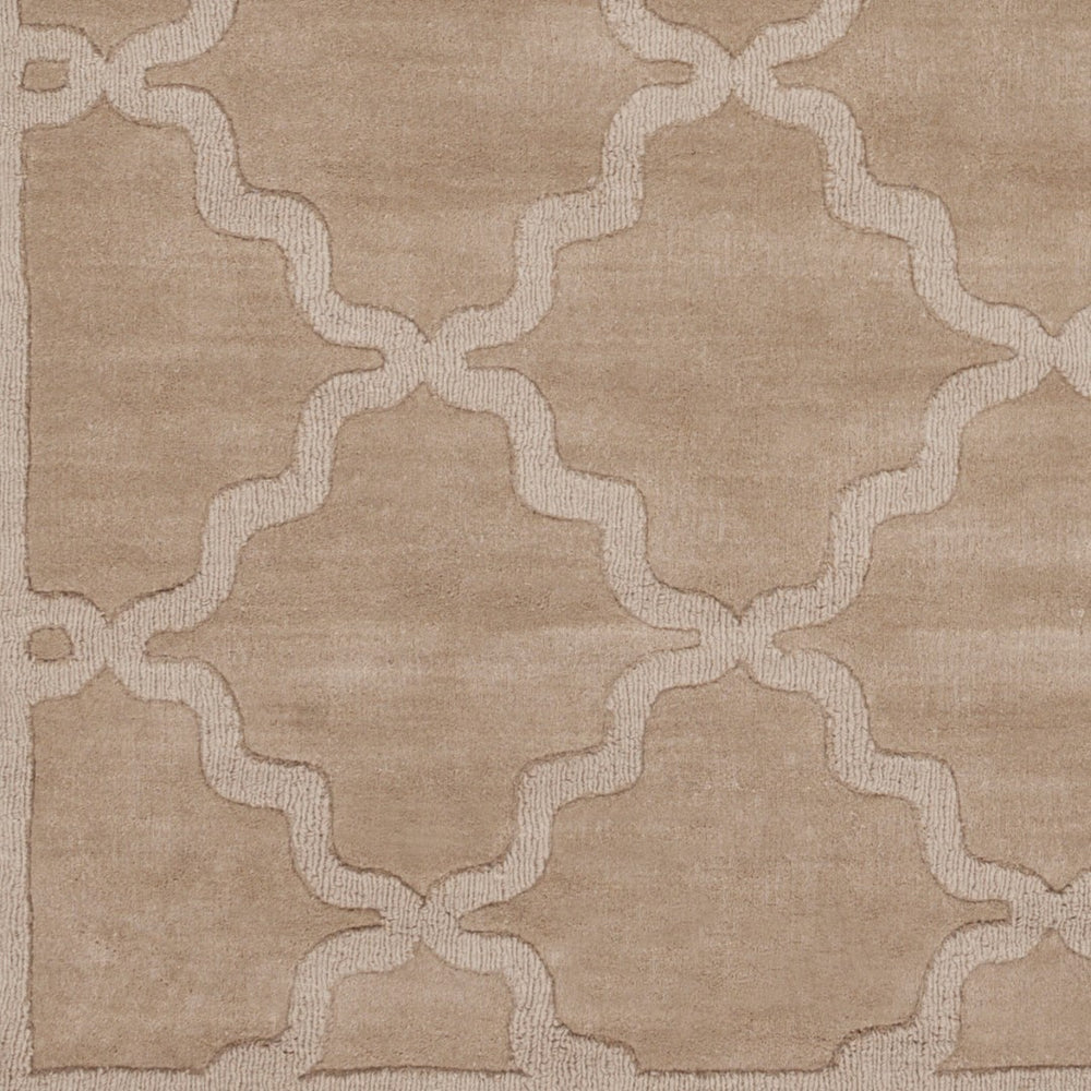 Surya Central Park Awhp-4000 Handmade 2'3" X 12' Wool Rug - Modern Decor With Timeless Elegance & Quality Brown Wool Awhp4020-238