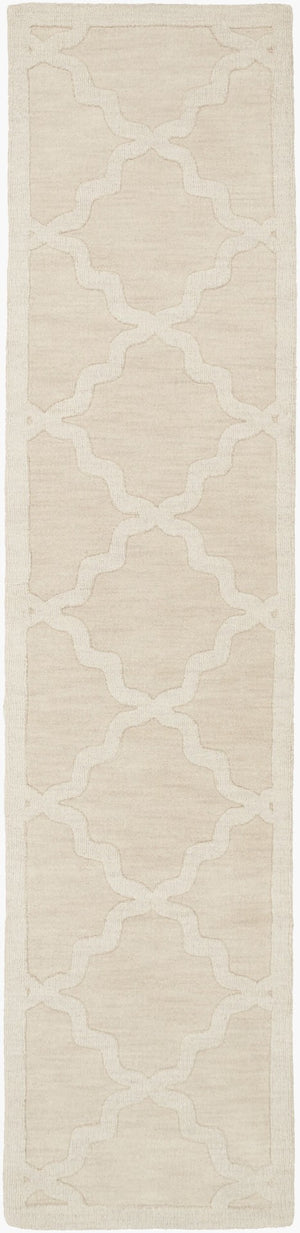 Livabliss Central Park Handloomed Wool Area Rug High Low Pile Texture for Living Room Beige 2'3" x 10' AWHP4021-2310