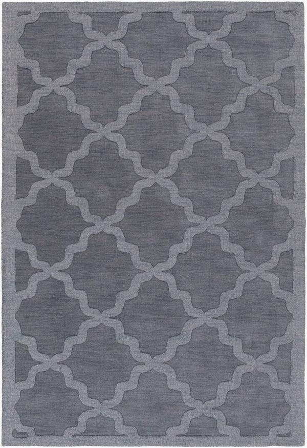 Surya Central Park Awhp-4000 Handmade 2'3" X 12' Wool Rug - Modern Decor With Timeless Elegance & Quality Gray Wool Awhp4023-23
