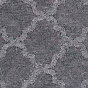 Surya Central Park Awhp-4000 Handmade 2'3" X 12' Wool Rug - Modern Decor With Timeless Elegance & Quality Gray Wool Awhp4023-23