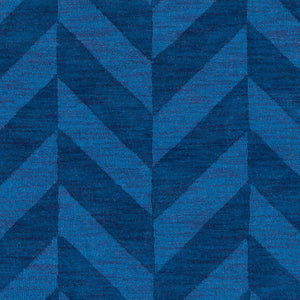 Surya Central Park Awhp-4000 Handmade 2'3" X 12' Wool Rug - Modern Decor With Timeless Elegance & Quality Dark Blue Wool Awhp4024-238