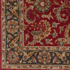 Livabliss Middleton Hand-tufted Wool Square Area Rug Traditional Pattern for Bedroom Entryway AWHY2062-36RD