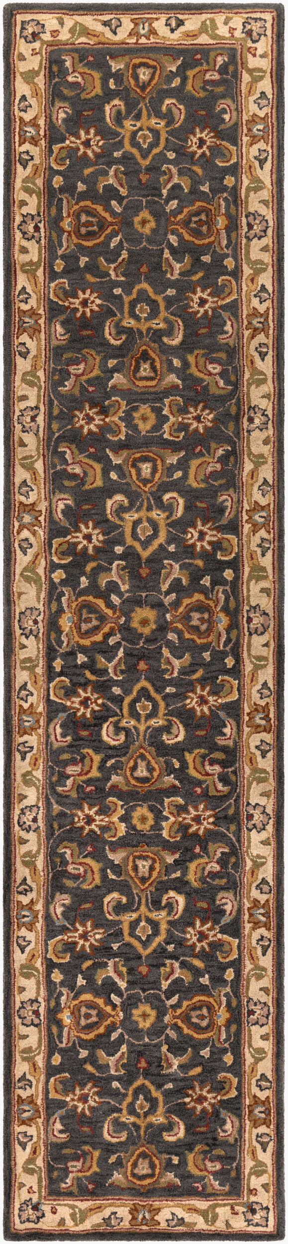 Surya Middleton 2'3" X 10' Handcrafted Wool Area Rug – Timeless Elegance For Your Home Décor And Comfort Gold Wool Awhy2063-2310