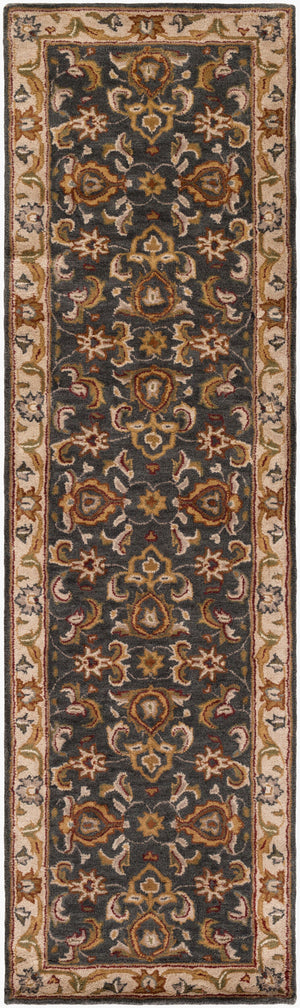 Surya Middleton 2'3" X 10' Handcrafted Wool Area Rug – Timeless Elegance For Your Home Décor And Comfort Gold Wool Awhy2063-238