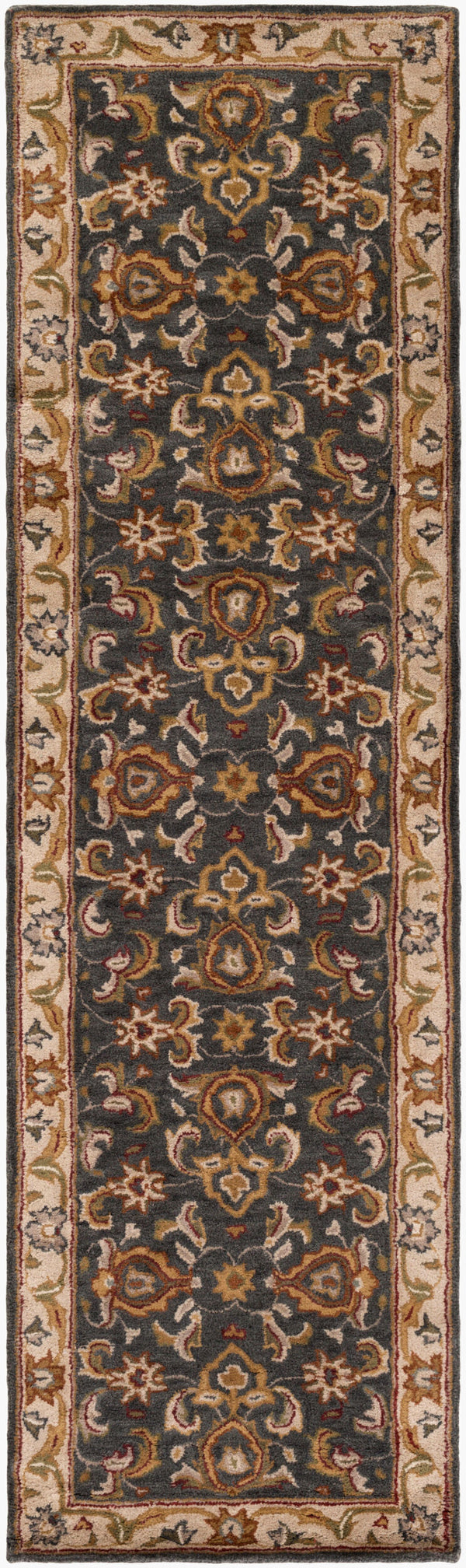 Surya Middleton 2'3" X 10' Handcrafted Wool Area Rug – Timeless Elegance For Your Home Décor And Comfort Gold Wool Awhy2063-238