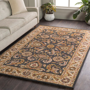 Surya Middleton 2'3" X 10' Handcrafted Wool Area Rug – Timeless Elegance For Your Home Décor And Comfort Gold Wool Awhy2063-2310