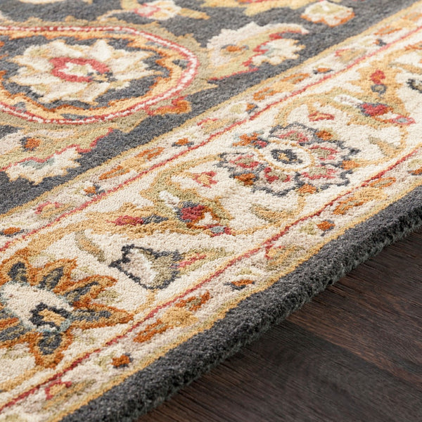 Surya Middleton 2'3" X 10' Handcrafted Wool Area Rug – Timeless Elegance For Your Home Décor And Comfort Gold Wool Awhy2063-2310
