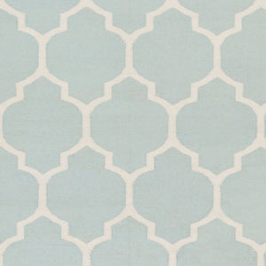 Surya Vogue Awlt-3000 3' X 5' Handmade Cotton Rug - Modern Durable Design For Effortless Home Elegance Ice Blue Cotton Awlt3013-810