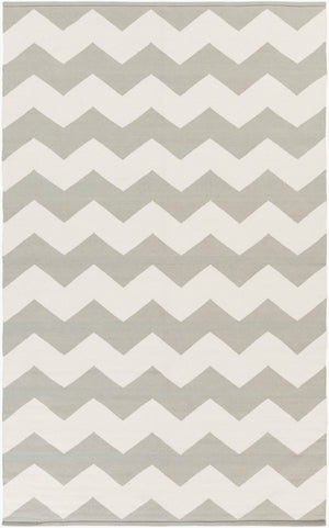 Surya Vogue Awlt-3000 3' X 5' Handmade Cotton Rug - Modern Durable Design For Effortless Home Elegance Gray Cotton Awlt3019-35