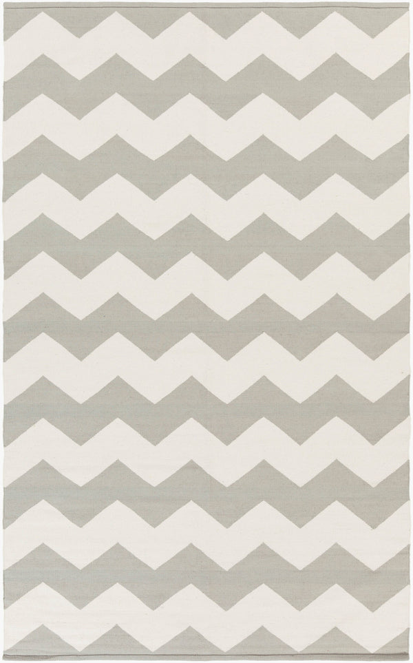 Surya Vogue Awlt-3000 3' X 5' Handmade Cotton Rug - Modern Durable Design For Effortless Home Elegance Gray Cotton Awlt3019-35