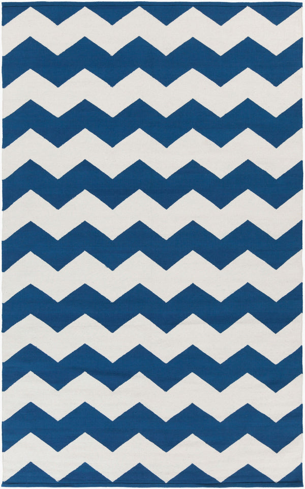 Surya Vogue Awlt-3000 3' X 5' Handmade Cotton Rug - Modern Durable Design For Effortless Home Elegance Dark Blue Cotton Awlt3020-810