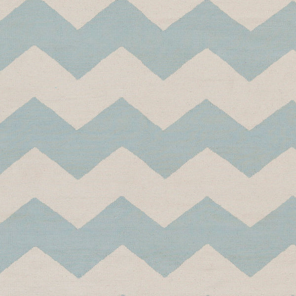 Surya Vogue Awlt-3000 3' X 5' Handmade Cotton Rug - Modern Durable Design For Effortless Home Elegance Ice Blue Cotton Awlt3021-810