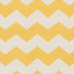 Surya Vogue Awlt-3000 3' X 5' Handmade Cotton Rug - Modern Durable Design For Effortless Home Elegance Yellow Cotton Awlt3023-46