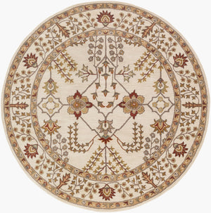 Surya Middleton Hand-tufted Wool Square Area Rug Traditional Pattern for Living Room AWMD2243-66RD