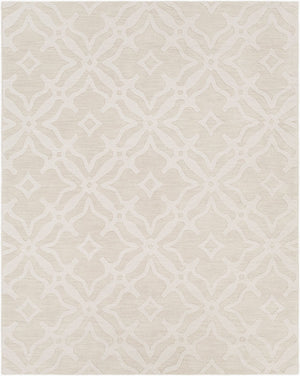 Livabliss Metro Hand Loomed Wool Area Rug Modern Geometric Design for Living Room or Bedroom Beige 8' x 10' AWMP4017-810