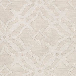 Livabliss Metro Hand Loomed Wool Area Rug Modern Geometric Design for Living Room or Bedroom Beige 9'9" x 9'9" AWMP4017-99RD