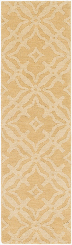 Surya Metro Awmp-4001 7'9" X 7'9" Handmade Wool Rug – Modern Decor, Exquisite Craftsmanship, Medium Pile Tan Wool Awmp4020-238