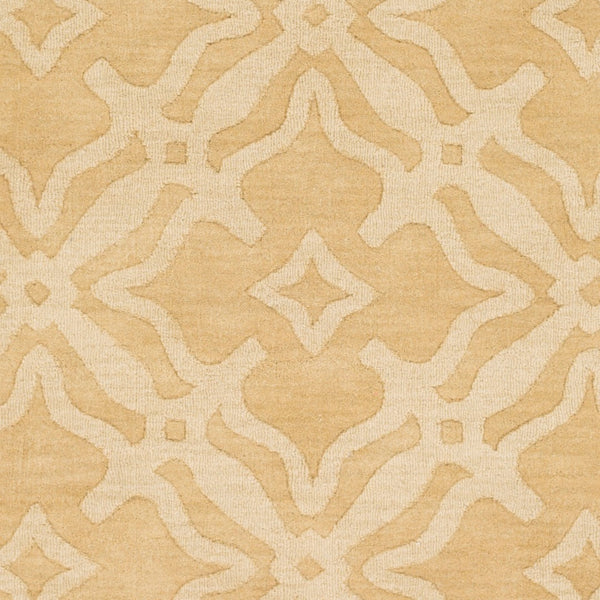 Surya Metro Awmp-4001 7'9" X 7'9" Handmade Wool Rug – Modern Decor, Exquisite Craftsmanship, Medium Pile Tan Wool Awmp4020-238