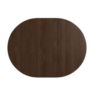 A.R.T. Furniture Verge Round Dining Table - Handcrafted Walnut Finish with Extensible Design for Modern Homes & Gatherings 337225-1960