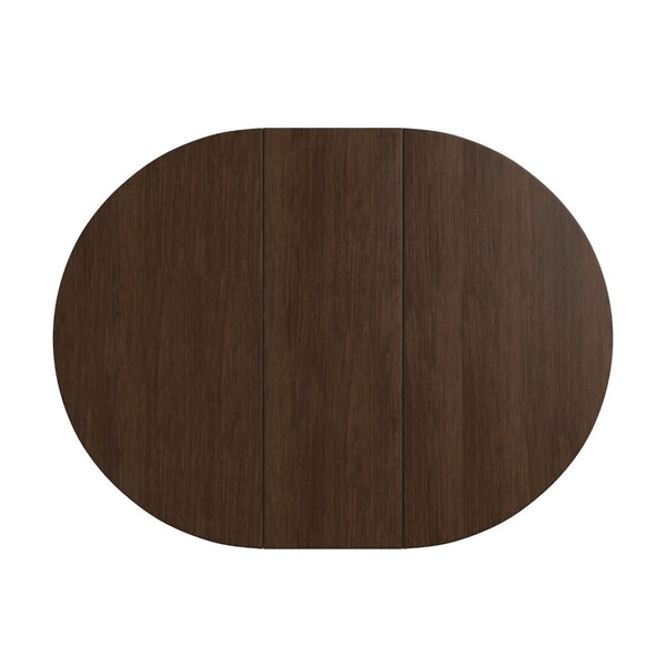 A.R.T. Furniture Verge Round Dining Table - Handcrafted Walnut Finish with Extensible Design for Modern Homes & Gatherings 337225-1960