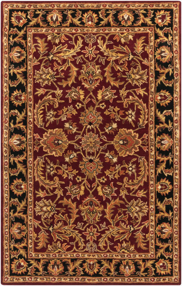 Surya Middleton Hand-tufted 3'6" X 3'6" Wool Rug - Traditional Elegance, Medium Pile, Spot Clean Only Mustard Wool Awoc2001-6rd